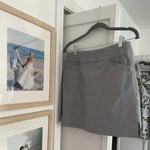 Last Hagen Tummy Control Gray Golf Skirt/Skort